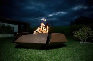 Firepit flower